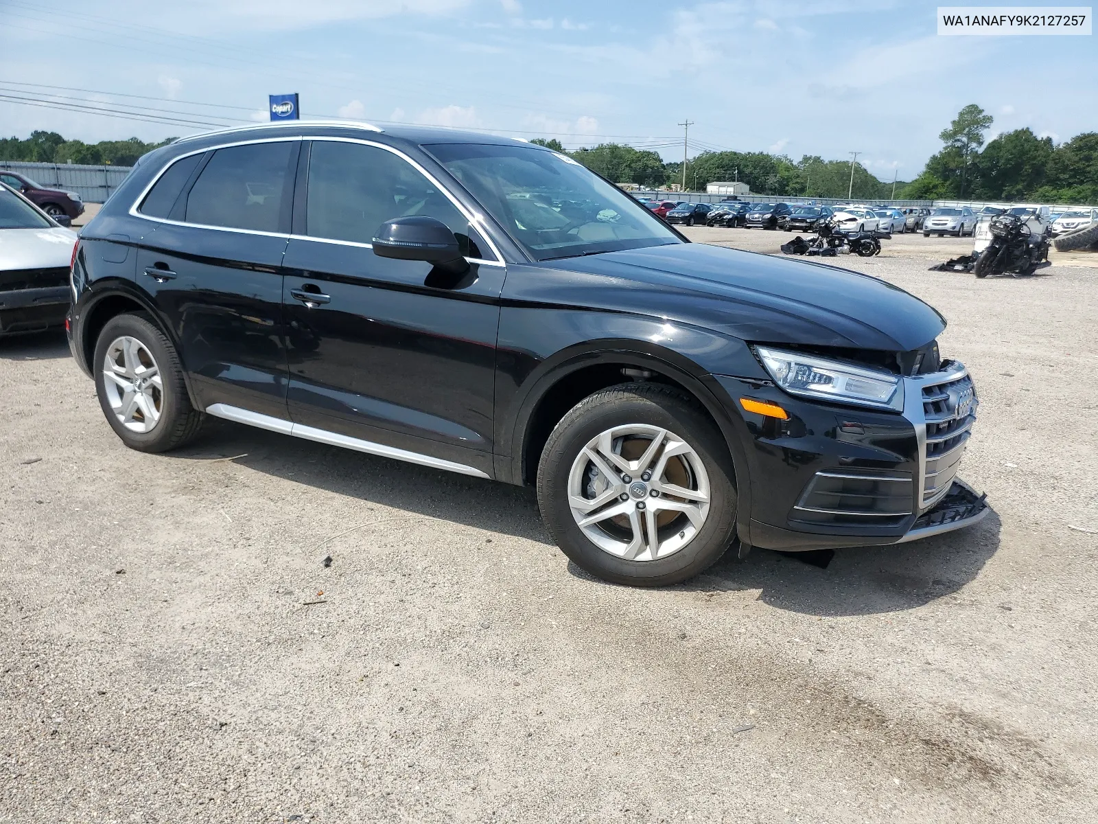 2019 Audi Q5 Premium VIN: WA1ANAFY9K2127257 Lot: 65469344