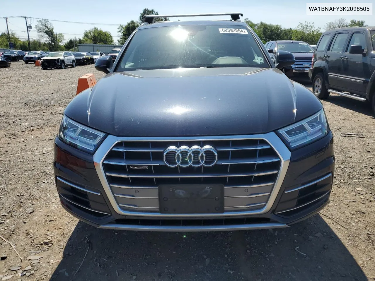 2019 Audi Q5 Premium Plus VIN: WA1BNAFY3K2098505 Lot: 68392554