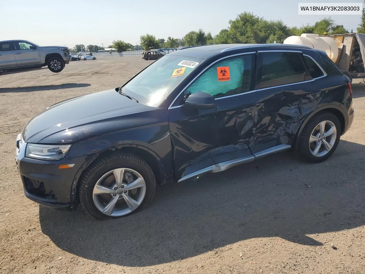 2019 Audi Q5 Premium Plus VIN: WA1BNAFY3K2083003 Lot: 68660024