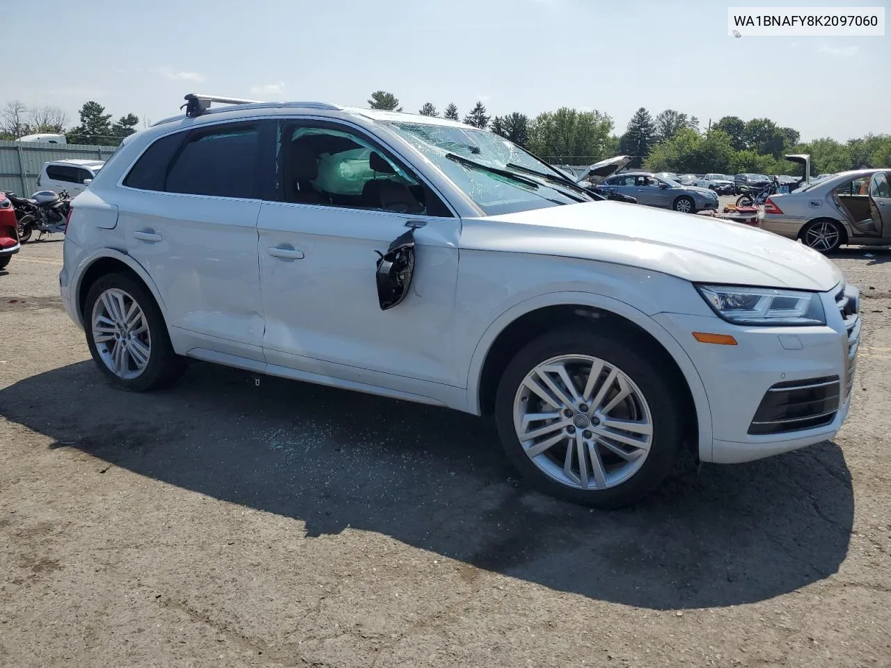 2019 Audi Q5 Premium Plus VIN: WA1BNAFY8K2097060 Lot: 68701334