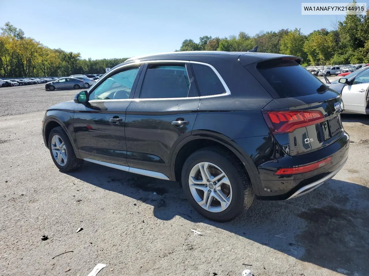 2019 Audi Q5 Premium VIN: WA1ANAFY7K2144915 Lot: 69180474