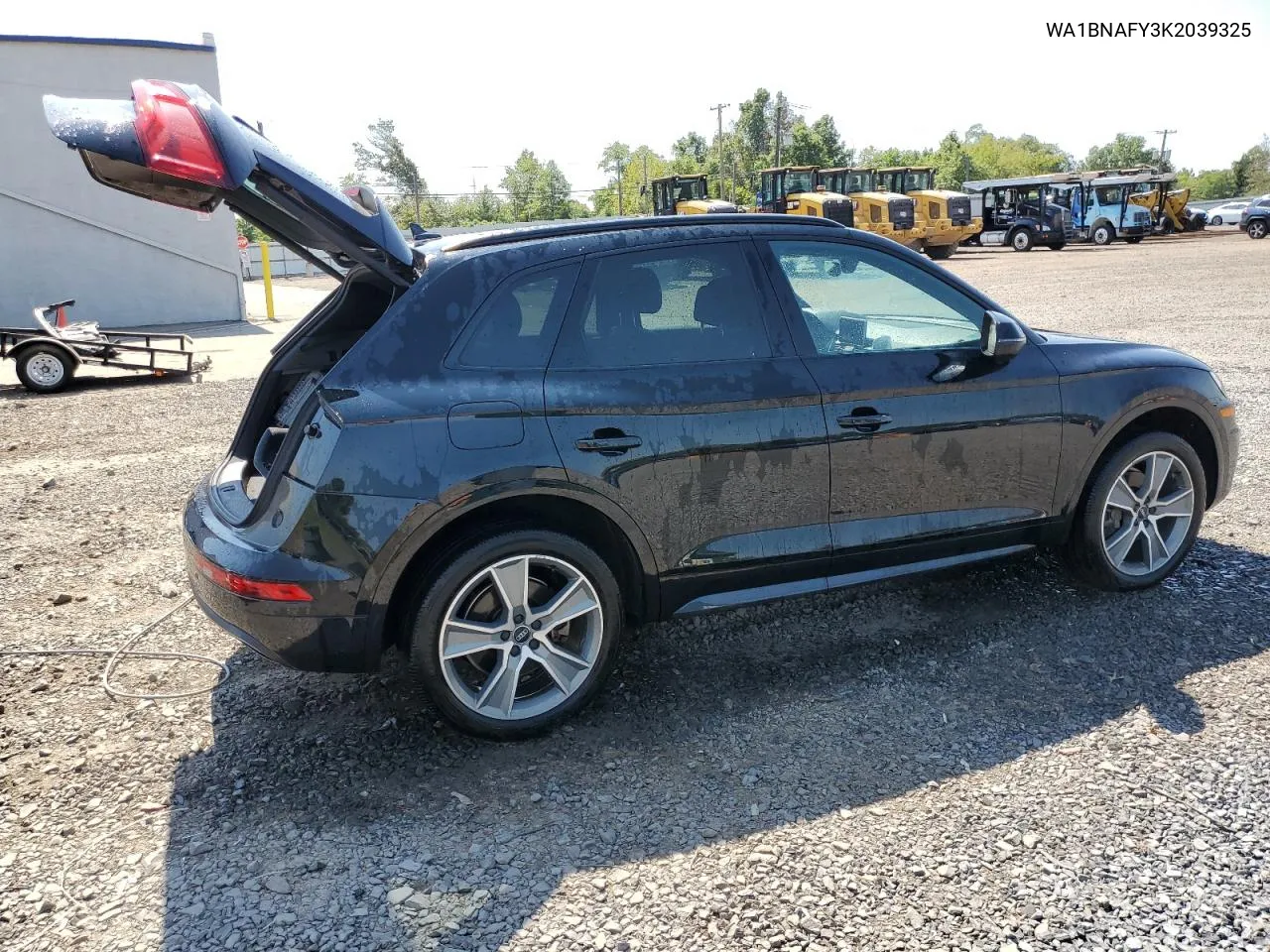 2019 Audi Q5 Premium Plus VIN: WA1BNAFY3K2039325 Lot: 69636444