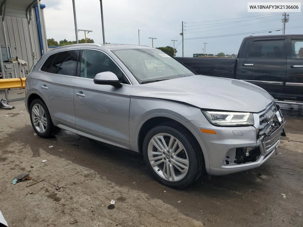 2019 Audi Q5 Premium Plus VIN: WA1BNAFY3K2136606 Lot: 69861834