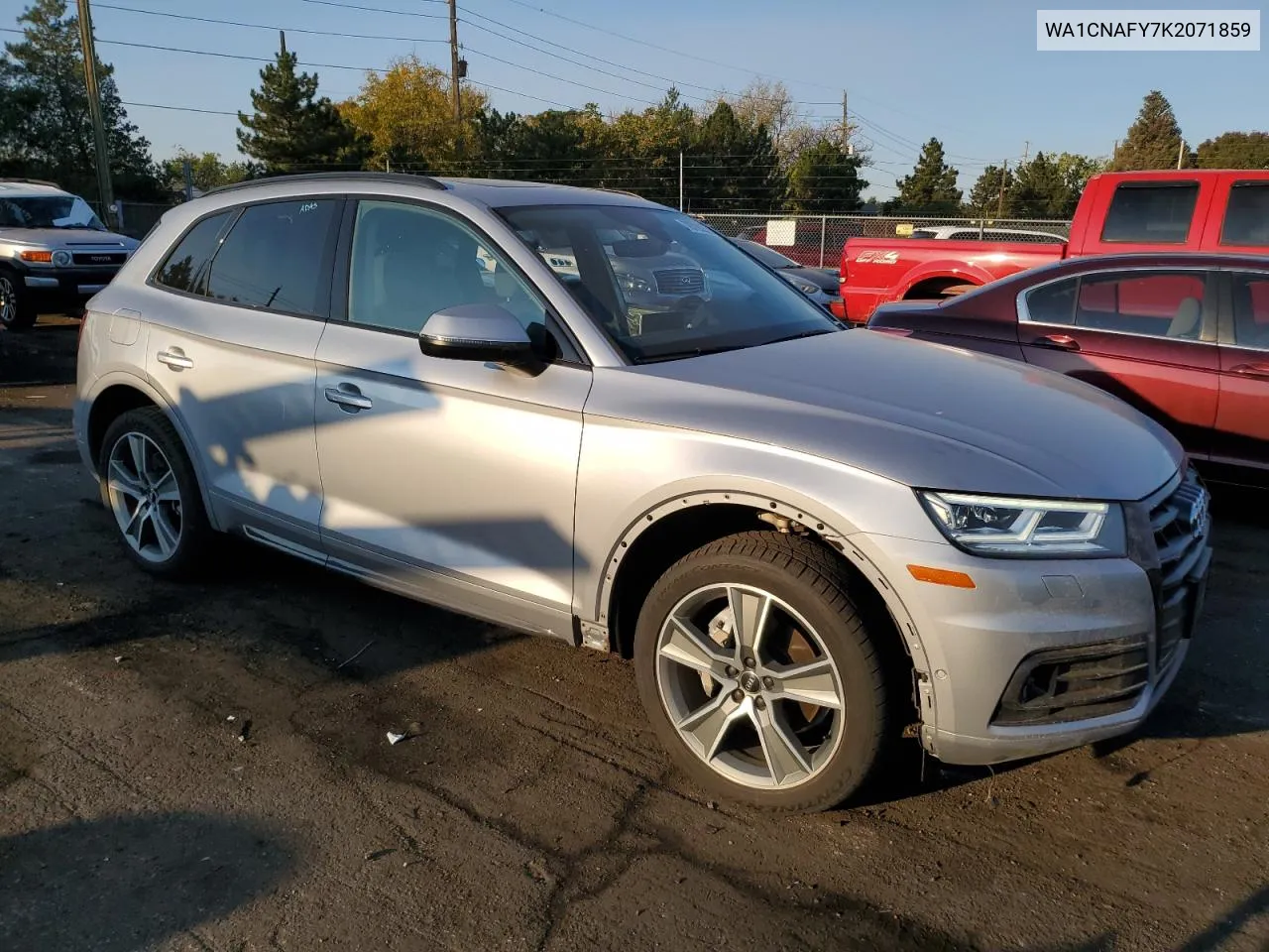 2019 Audi Q5 Prestige VIN: WA1CNAFY7K2071859 Lot: 70728254