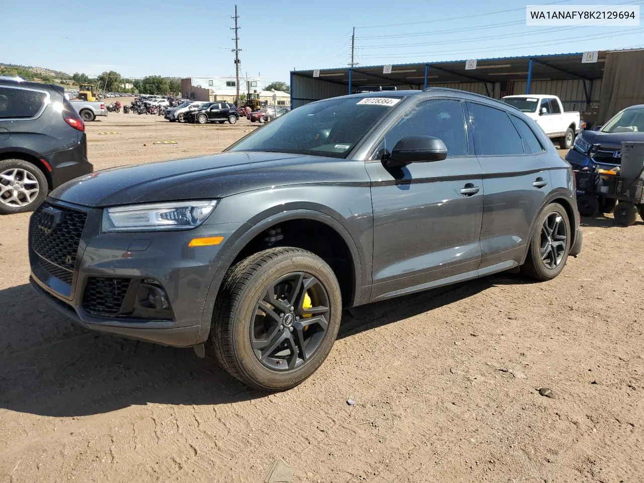 2019 Audi Q5 Premium VIN: WA1ANAFY8K2129694 Lot: 70728384