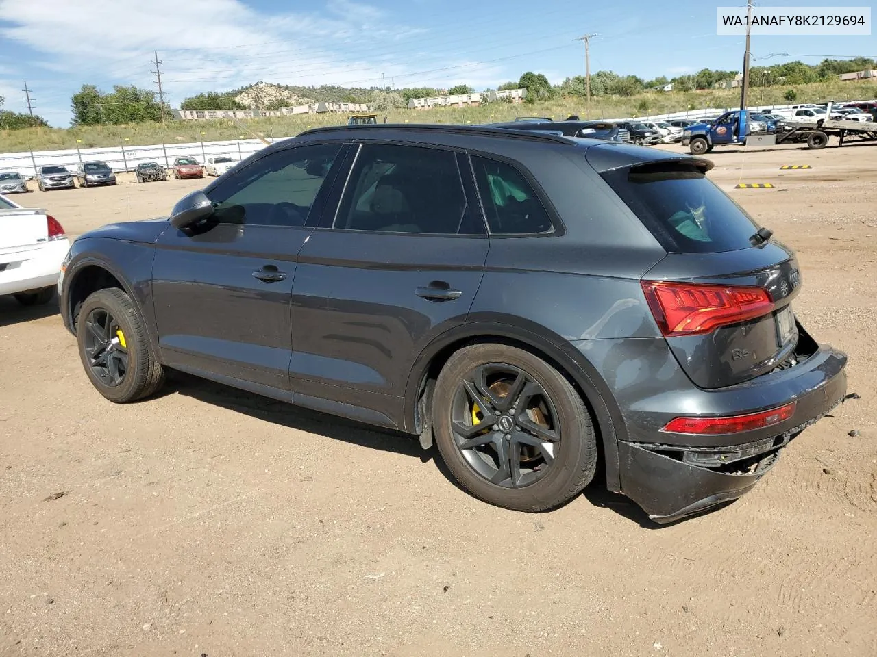 2019 Audi Q5 Premium VIN: WA1ANAFY8K2129694 Lot: 70728384