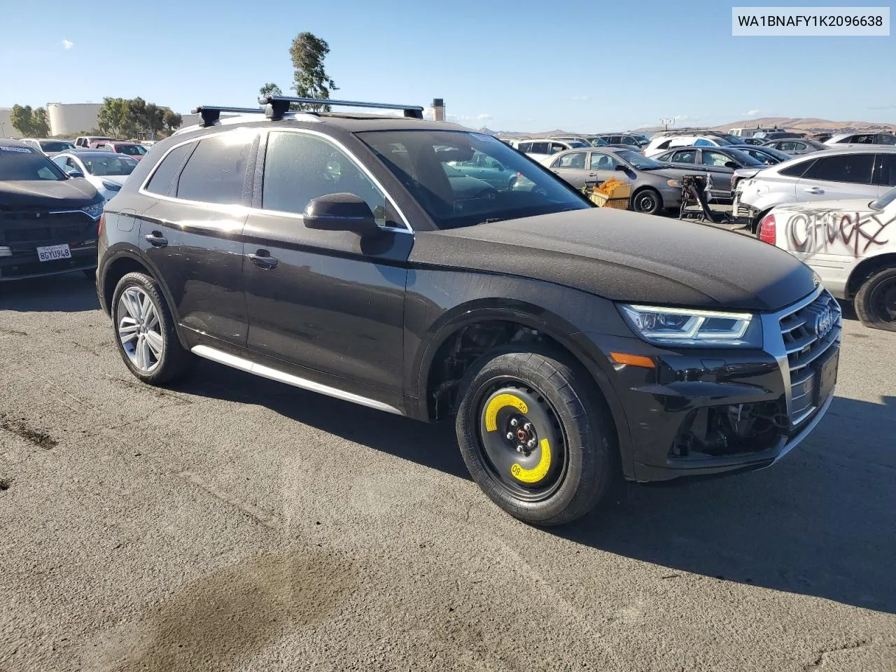 2019 Audi Q5 Premium Plus VIN: WA1BNAFY1K2096638 Lot: 70825904