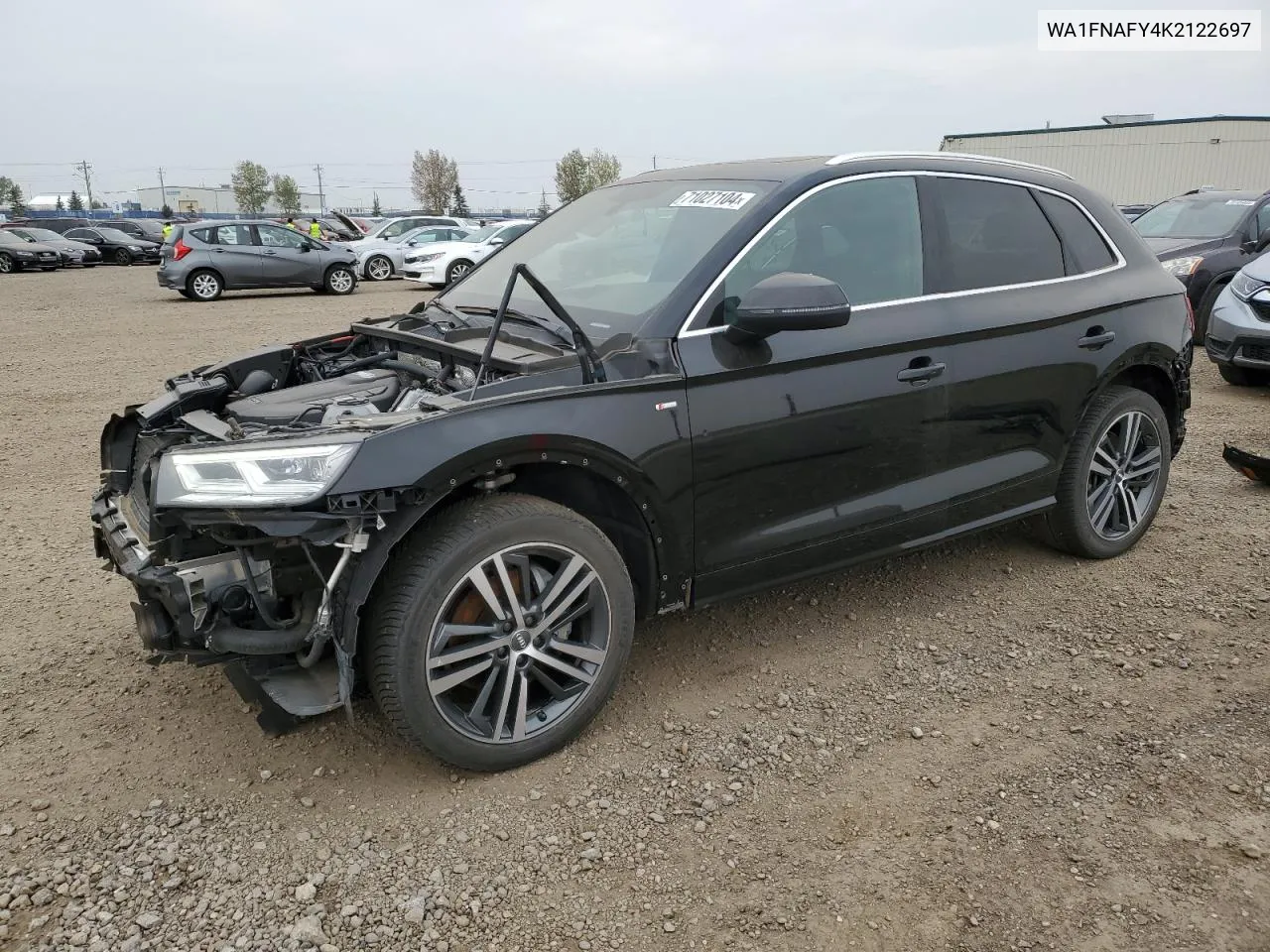 WA1FNAFY4K2122697 2019 Audi Q5 Technik S-Line