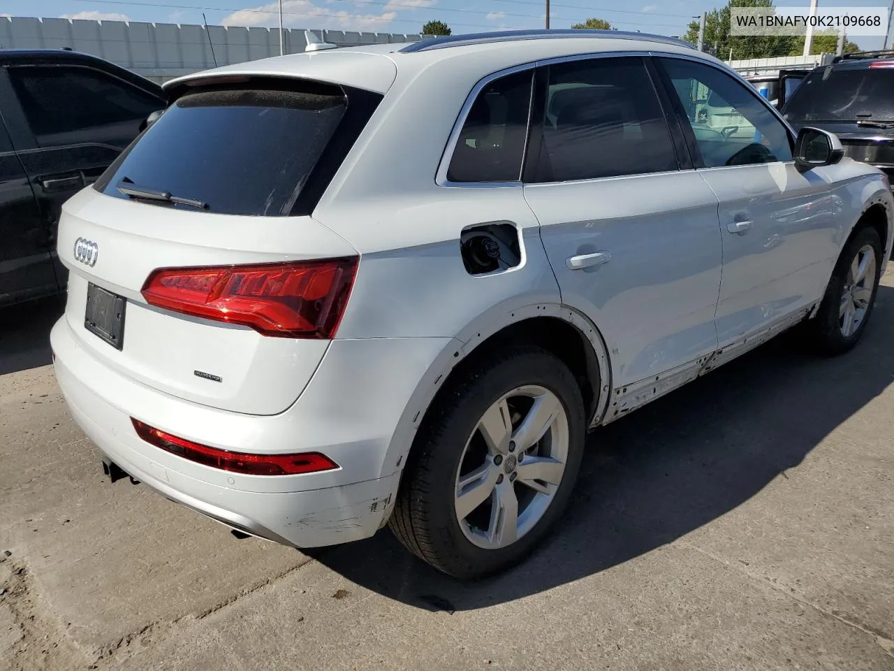 2019 Audi Q5 Premium Plus VIN: WA1BNAFY0K2109668 Lot: 71263134