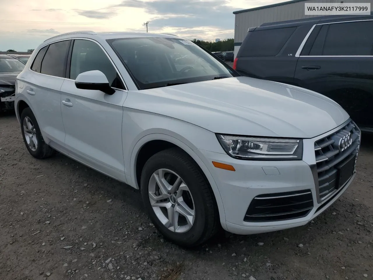 2019 Audi Q5 Premium VIN: WA1ANAFY3K2117999 Lot: 71500854