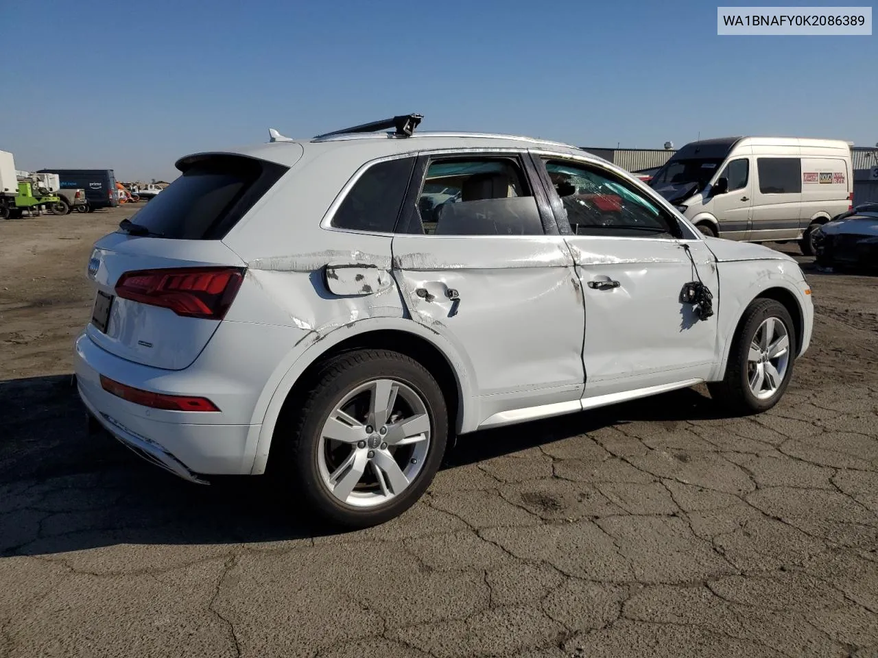 2019 Audi Q5 Premium Plus VIN: WA1BNAFY0K2086389 Lot: 72475064