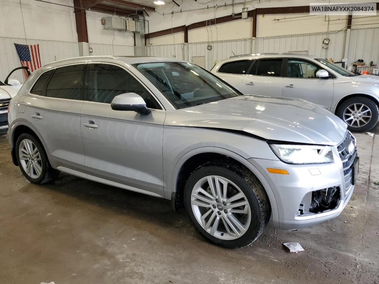 2019 Audi Q5 Premium Plus VIN: WA1BNAFYXK2084374 Lot: 74247054