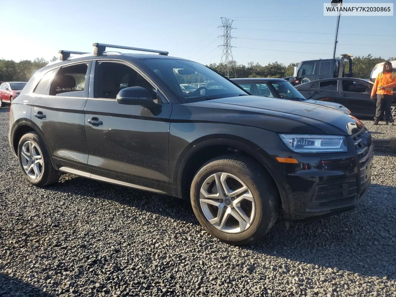 2019 Audi Q5 Premium VIN: WA1ANAFY7K2030865 Lot: 74591644