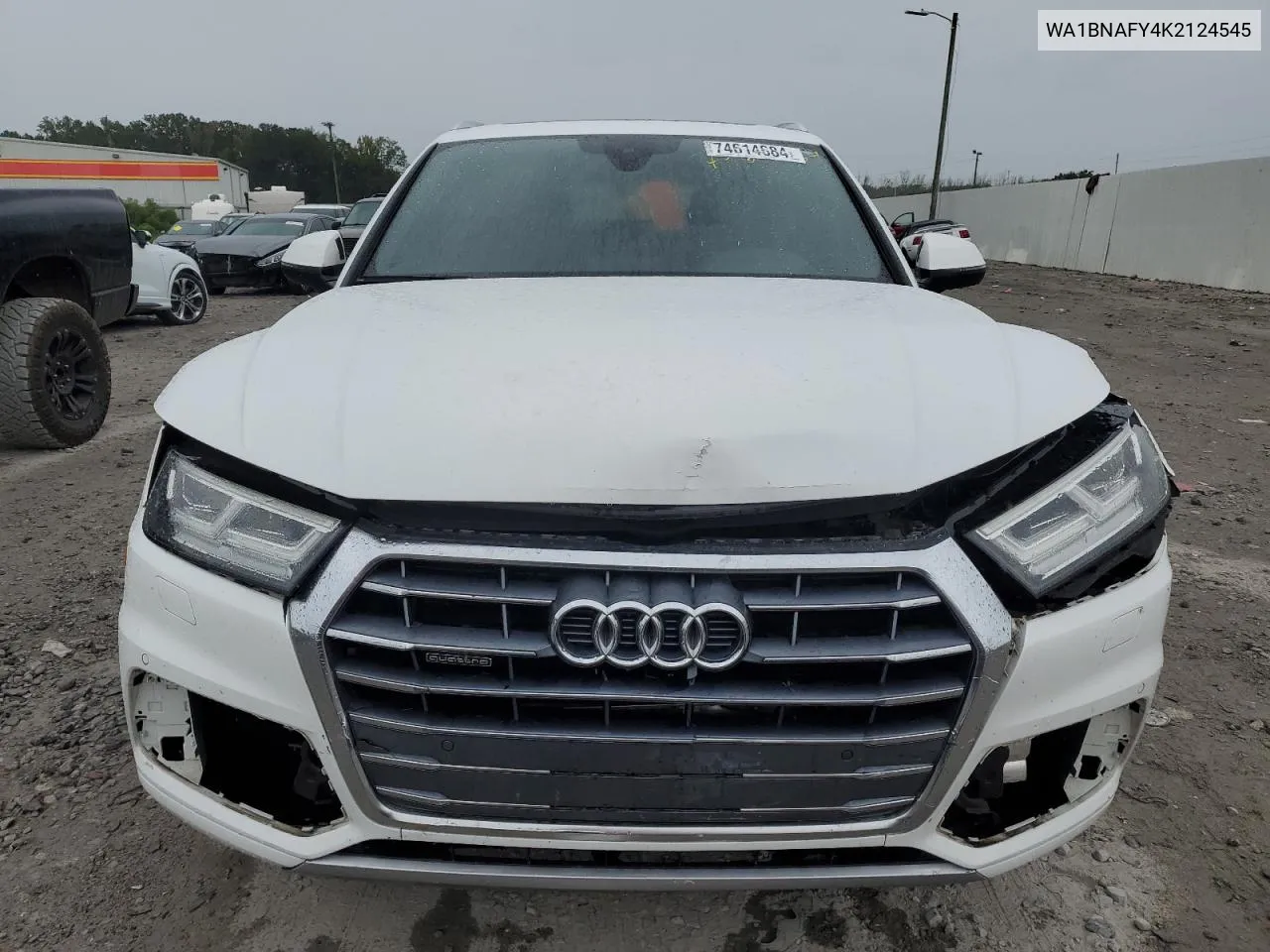 2019 Audi Q5 Premium Plus VIN: WA1BNAFY4K2124545 Lot: 74614684