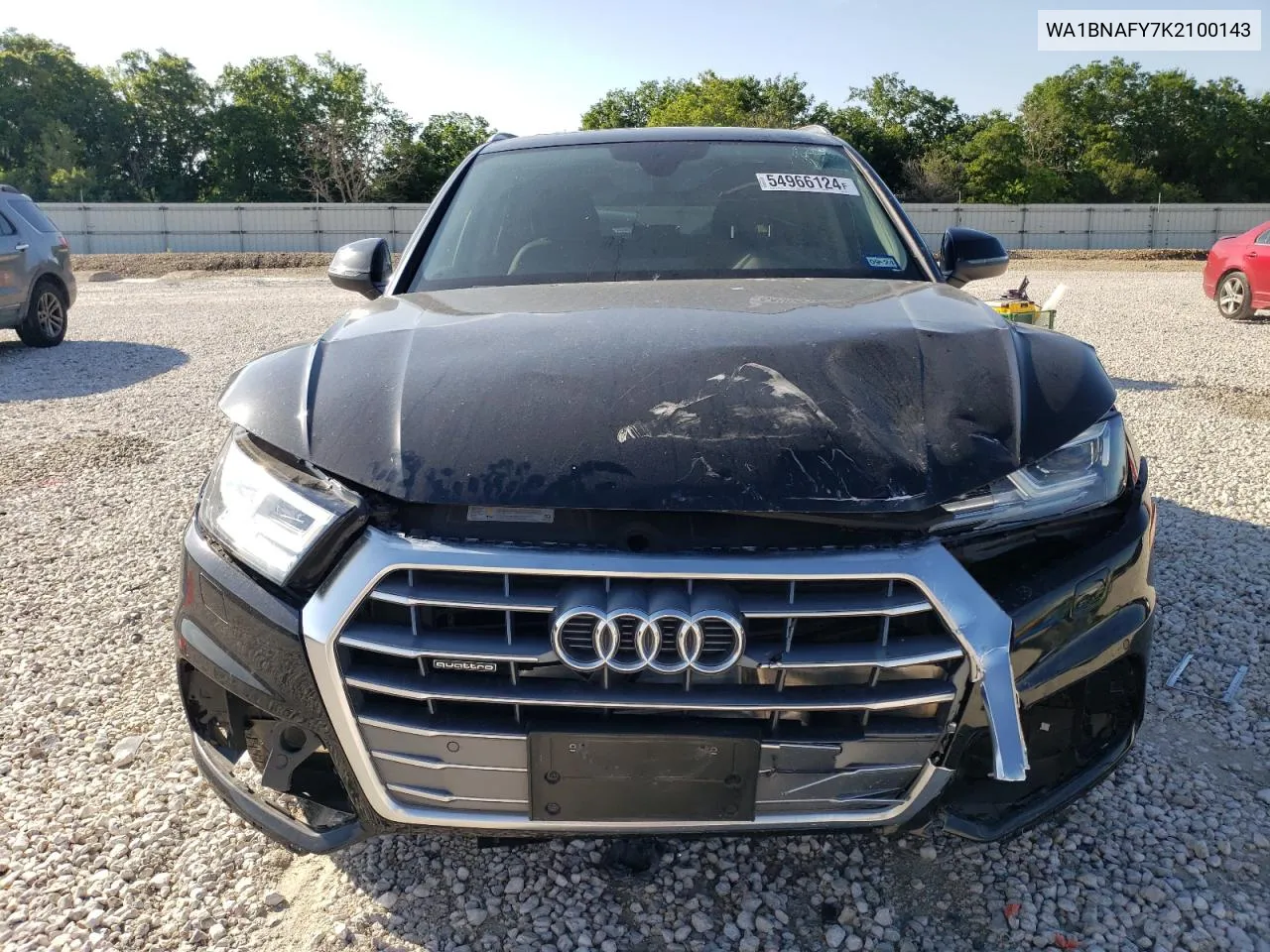 2019 Audi Q5 Premium Plus VIN: WA1BNAFY7K2100143 Lot: 75444904