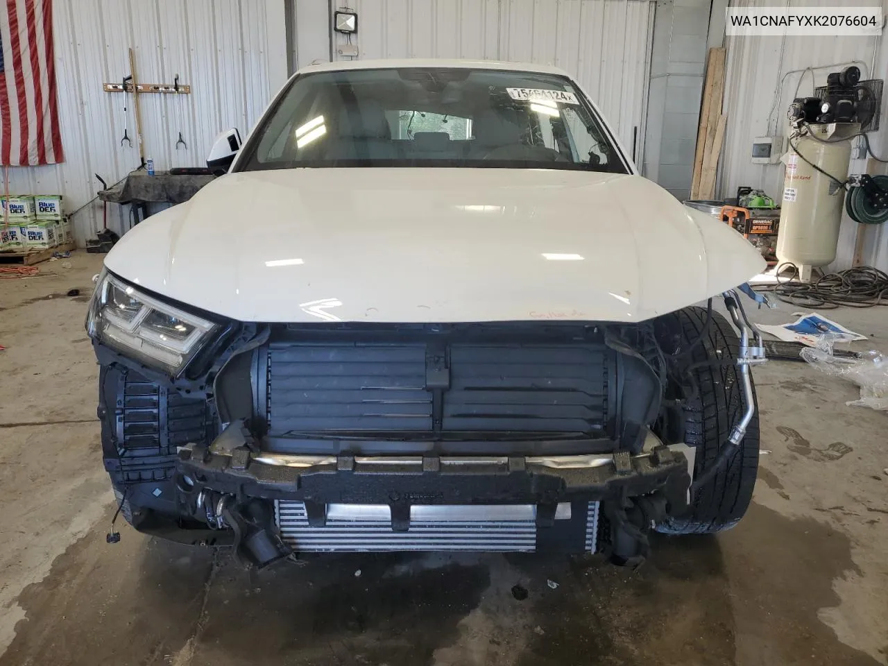 2019 Audi Q5 Prestige VIN: WA1CNAFYXK2076604 Lot: 75464124