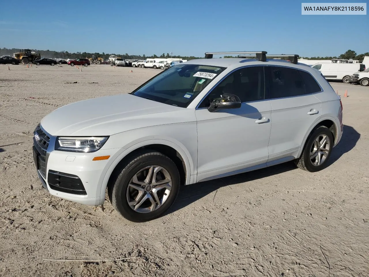 2019 Audi Q5 Premium VIN: WA1ANAFY8K2118596 Lot: 75873294