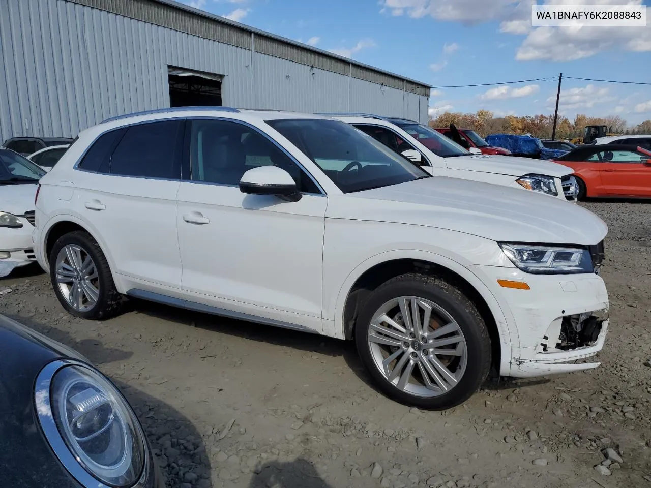 2019 Audi Q5 Premium Plus VIN: WA1BNAFY6K2088843 Lot: 76063204