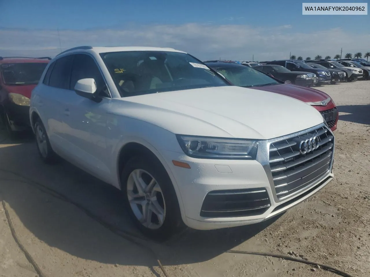 2019 Audi Q5 Premium VIN: WA1ANAFY0K2040962 Lot: 76167694