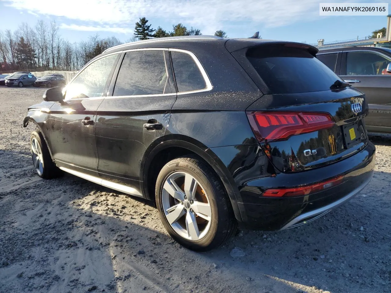 2019 Audi Q5 Premium VIN: WA1ANAFY9K2069165 Lot: 76328594