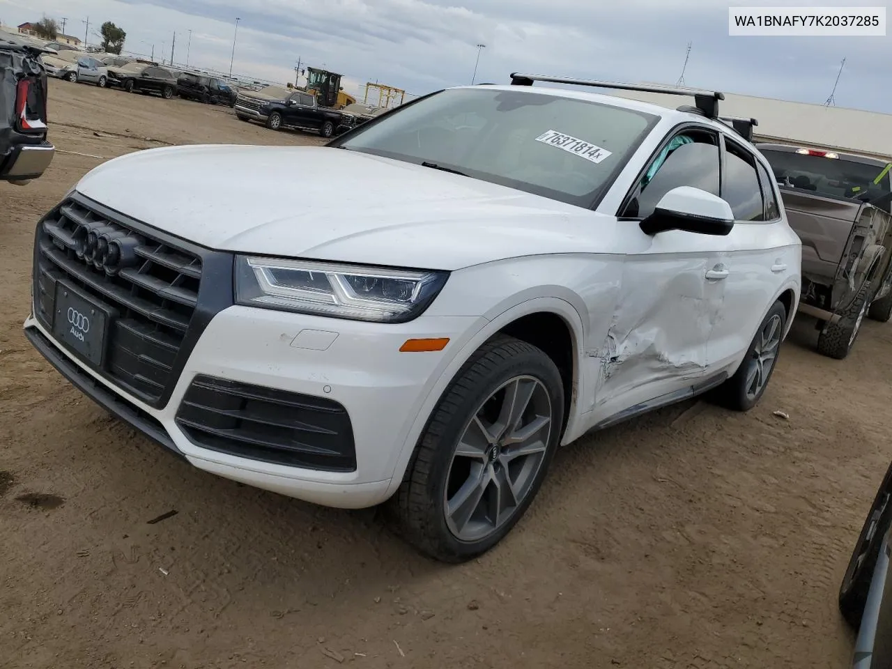 2019 Audi Q5 Premium Plus VIN: WA1BNAFY7K2037285 Lot: 76371814