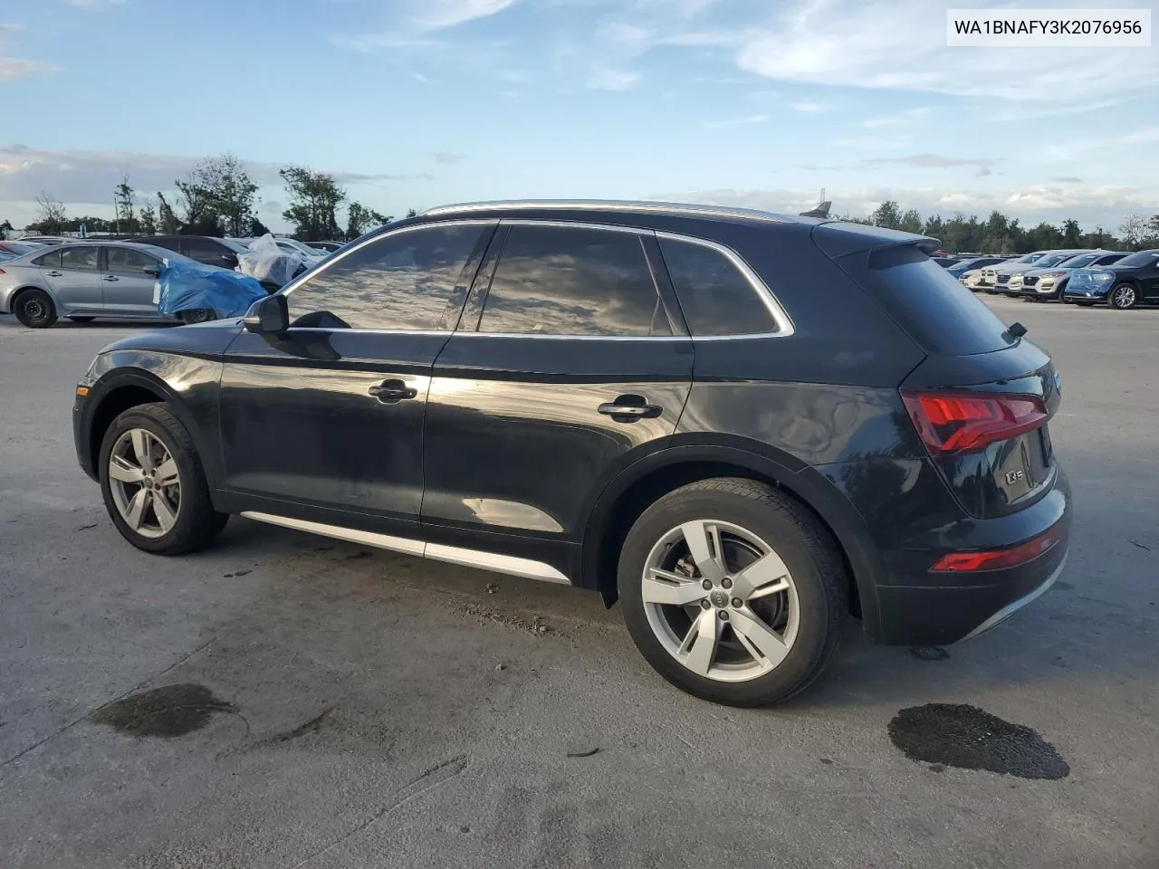 2019 Audi Q5 Premium Plus VIN: WA1BNAFY3K2076956 Lot: 76381344