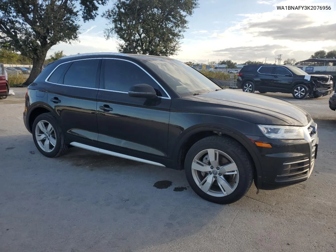 2019 Audi Q5 Premium Plus VIN: WA1BNAFY3K2076956 Lot: 76381344