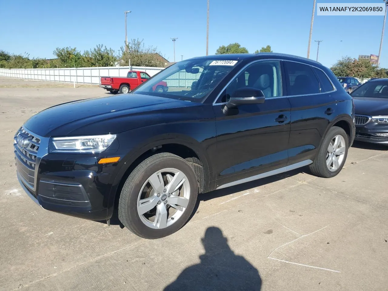 2019 Audi Q5 Premium VIN: WA1ANAFY2K2069850 Lot: 76772084