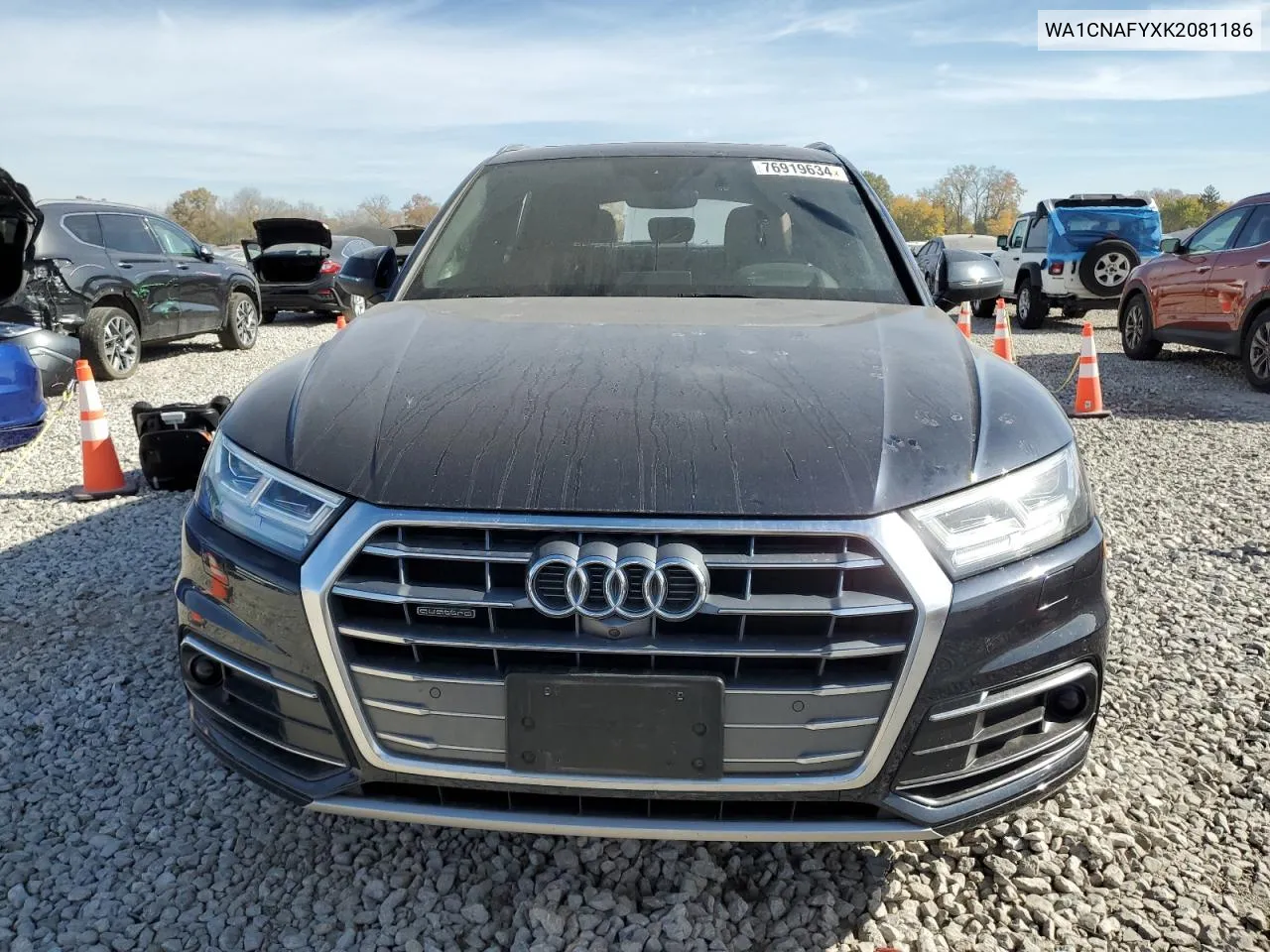 2019 Audi Q5 Prestige VIN: WA1CNAFYXK2081186 Lot: 76919634