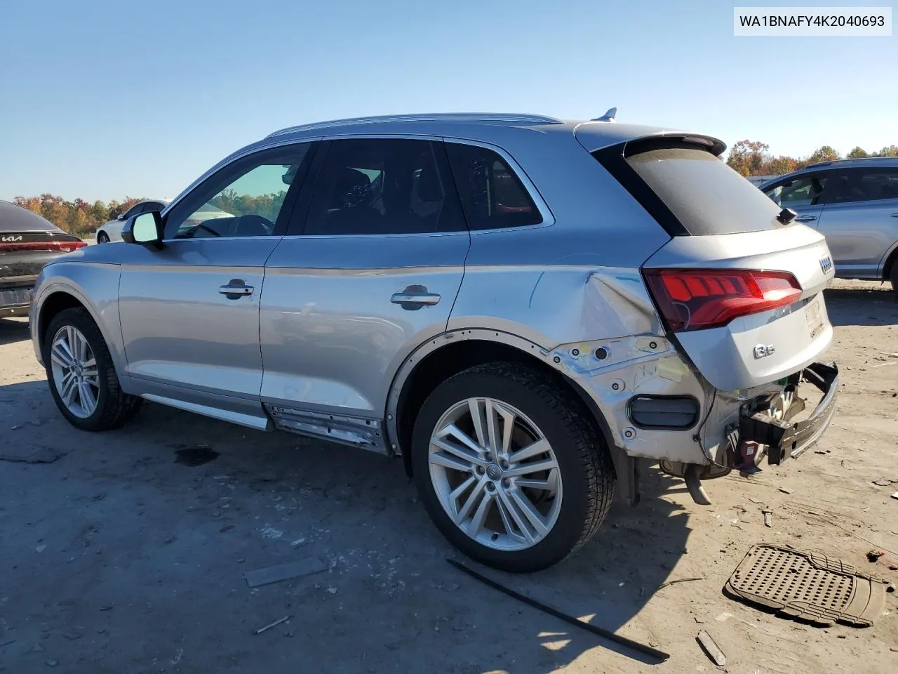 2019 Audi Q5 Premium Plus VIN: WA1BNAFY4K2040693 Lot: 76997714