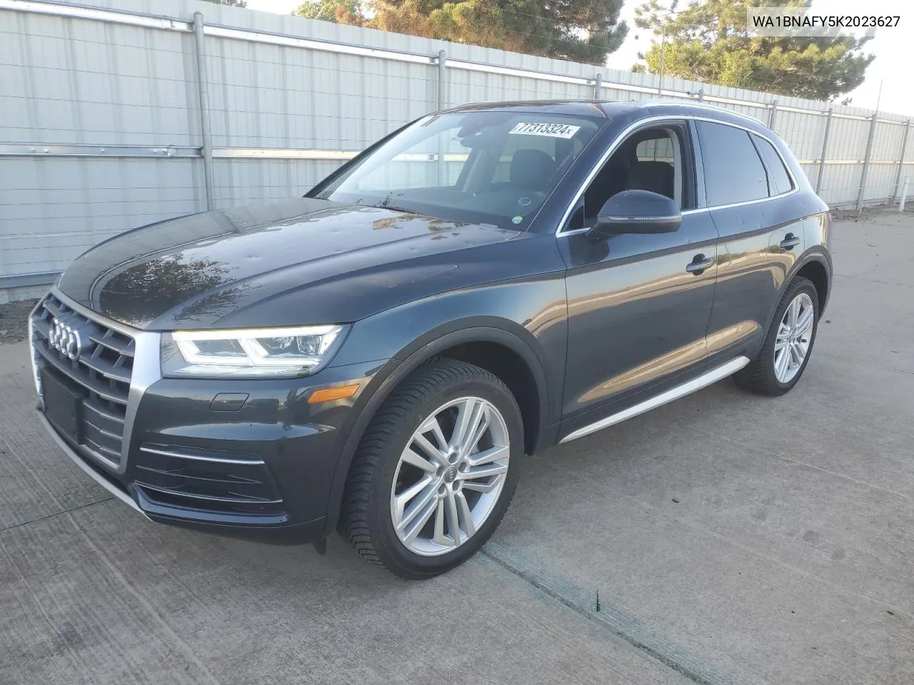 2019 Audi Q5 Premium Plus VIN: WA1BNAFY5K2023627 Lot: 77313324