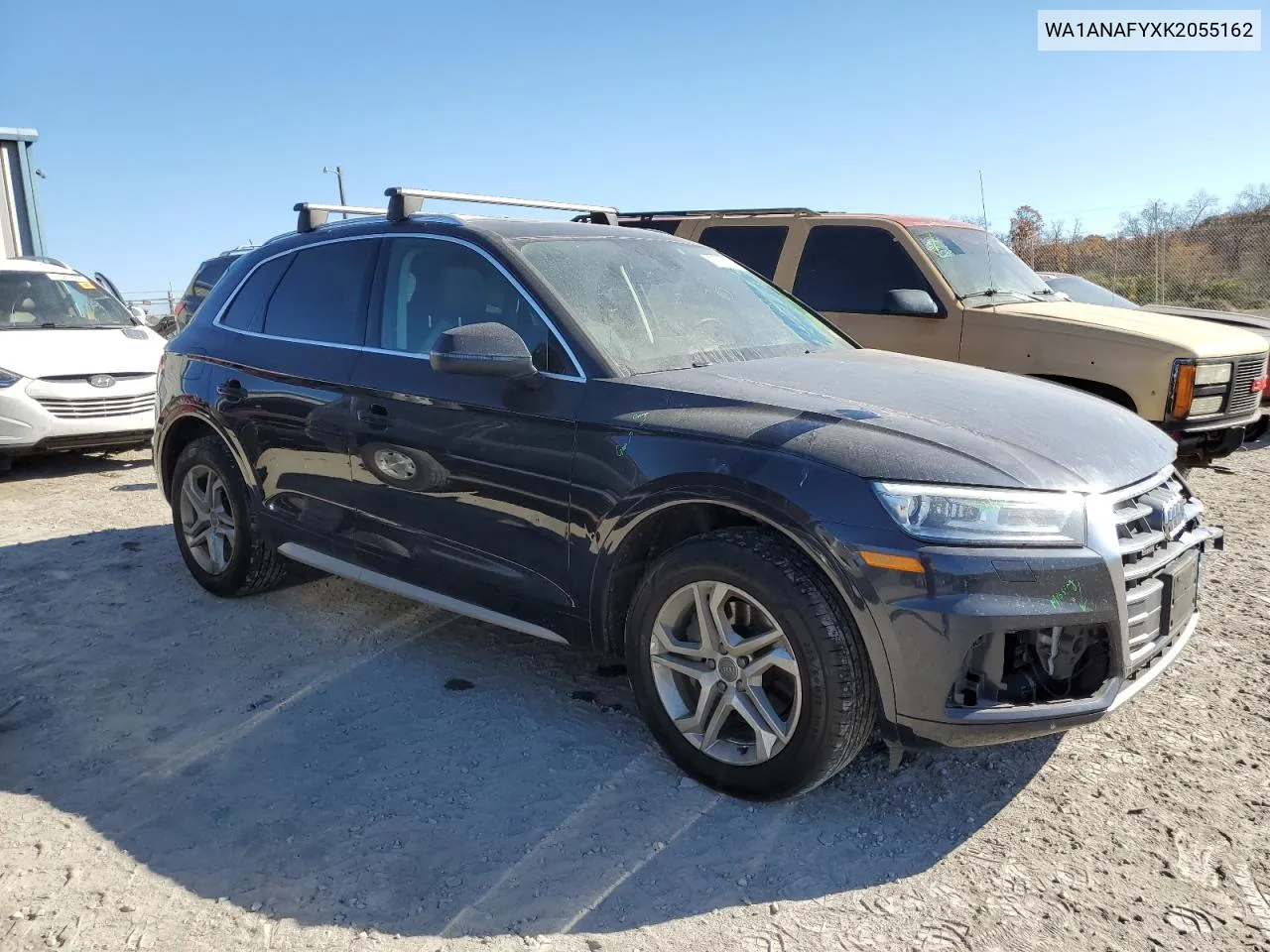 2019 Audi Q5 Premium VIN: WA1ANAFYXK2055162 Lot: 77619794