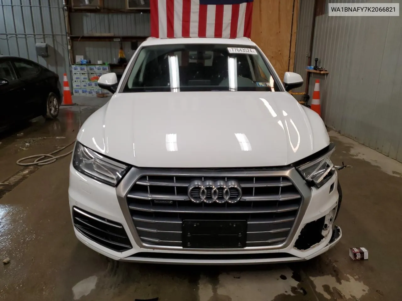 2019 Audi Q5 Premium Plus VIN: WA1BNAFY7K2066821 Lot: 77643524