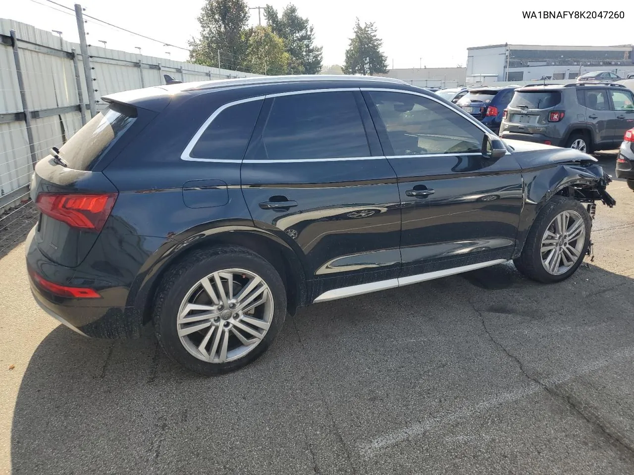 2019 Audi Q5 Premium Plus VIN: WA1BNAFY8K2047260 Lot: 77866674