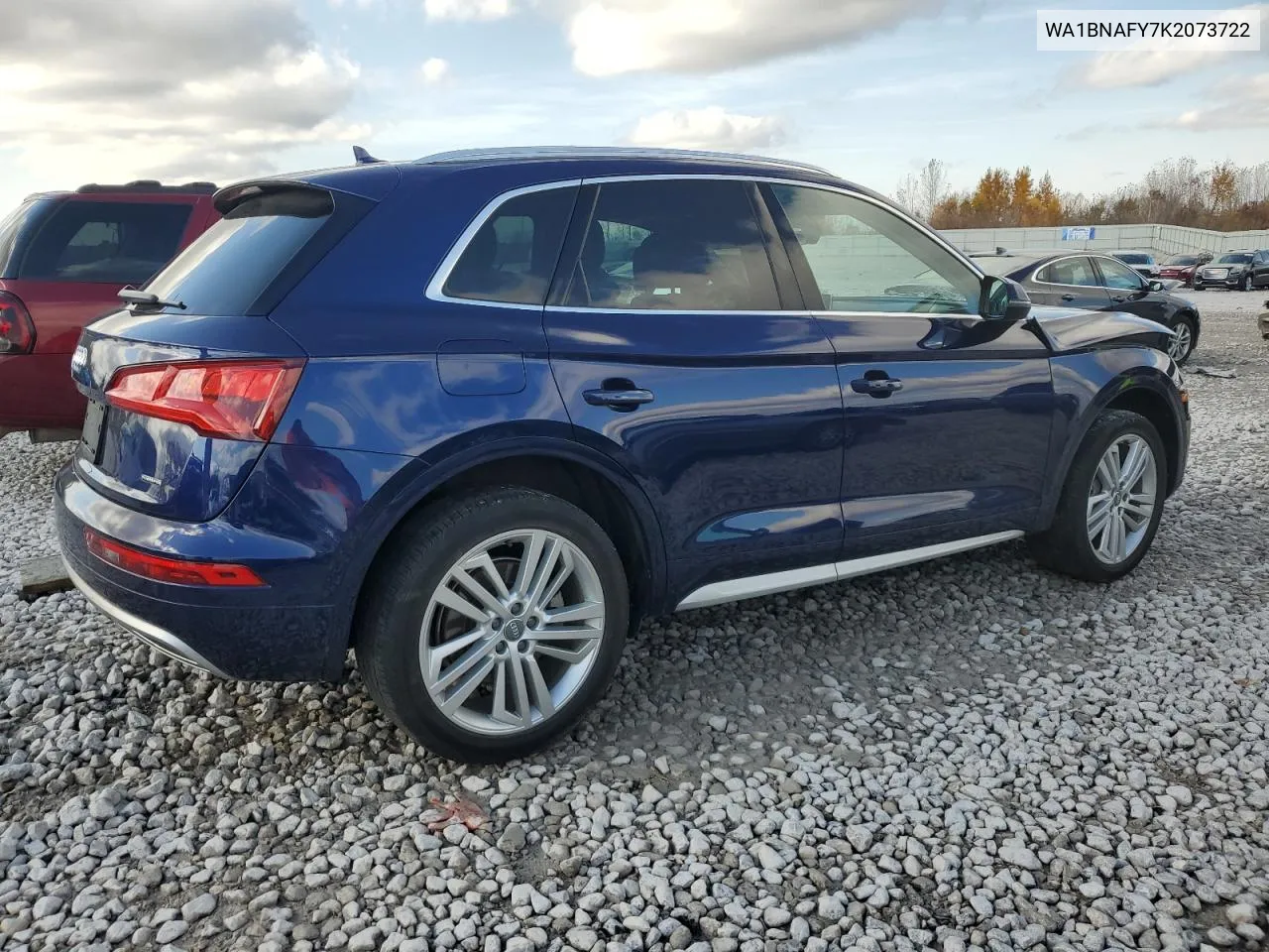 2019 Audi Q5 Premium Plus VIN: WA1BNAFY7K2073722 Lot: 77984054