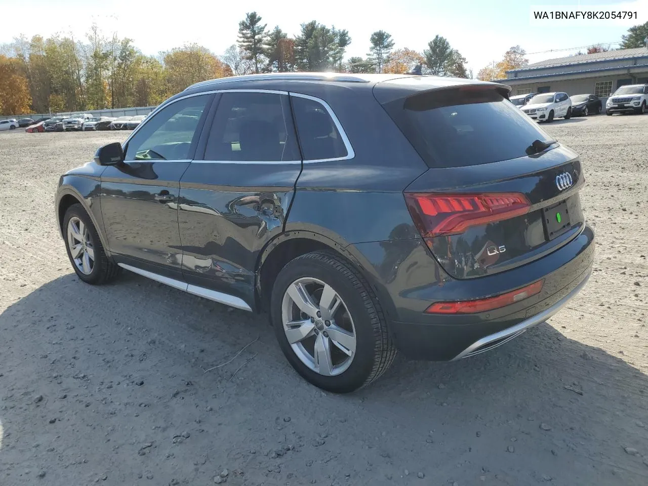 2019 Audi Q5 Premium Plus VIN: WA1BNAFY8K2054791 Lot: 78035094