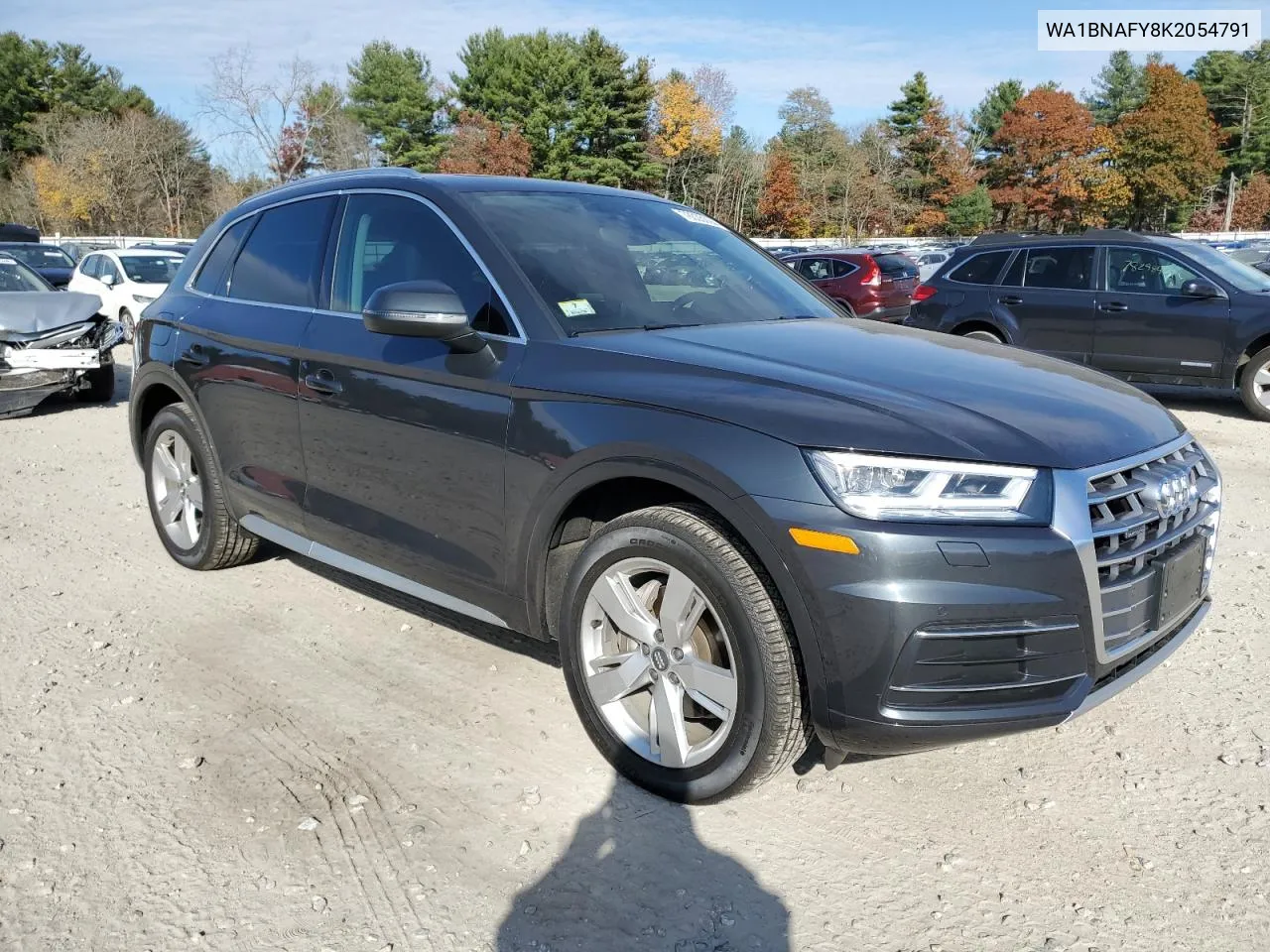 2019 Audi Q5 Premium Plus VIN: WA1BNAFY8K2054791 Lot: 78035094