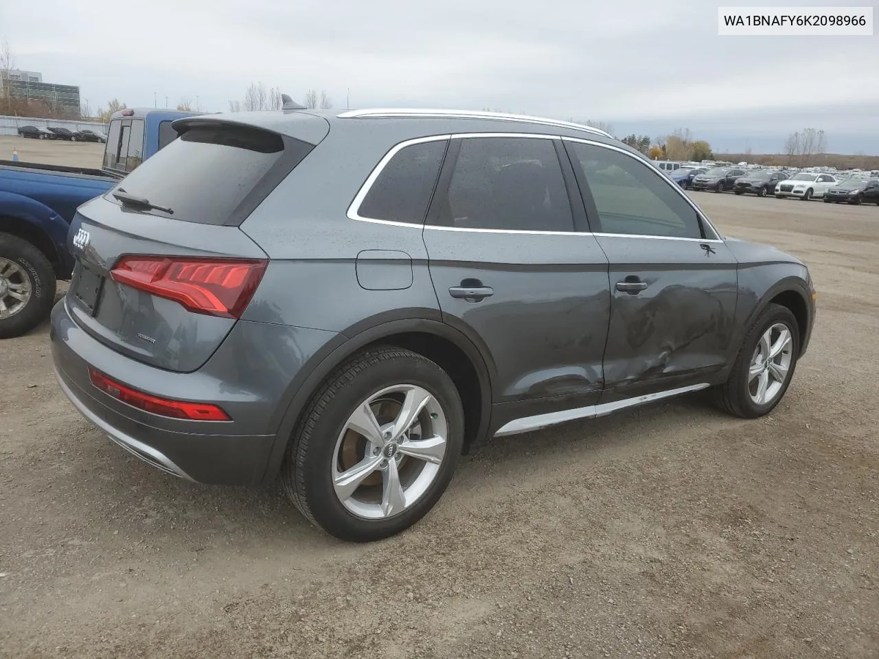 2019 Audi Q5 Premium Plus VIN: WA1BNAFY6K2098966 Lot: 78187654