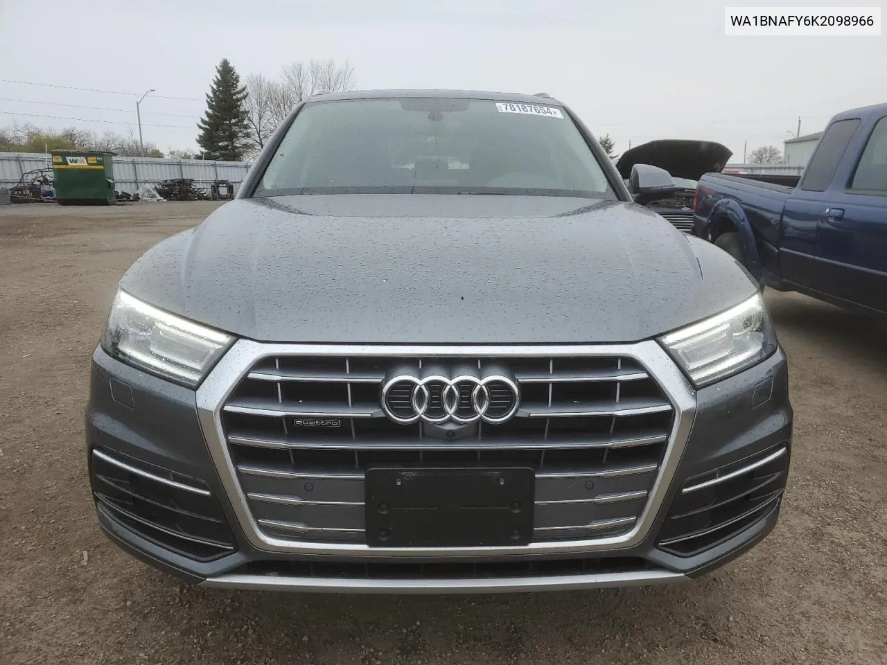 2019 Audi Q5 Premium Plus VIN: WA1BNAFY6K2098966 Lot: 78187654