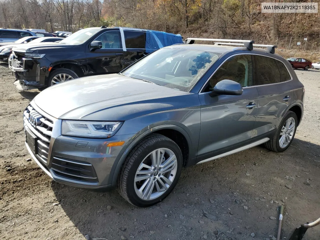 2019 Audi Q5 Premium Plus VIN: WA1BNAFY2K2118355 Lot: 78632944