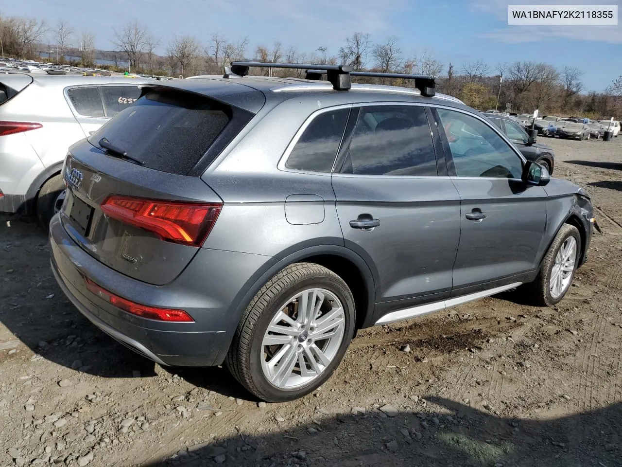 2019 Audi Q5 Premium Plus VIN: WA1BNAFY2K2118355 Lot: 78632944