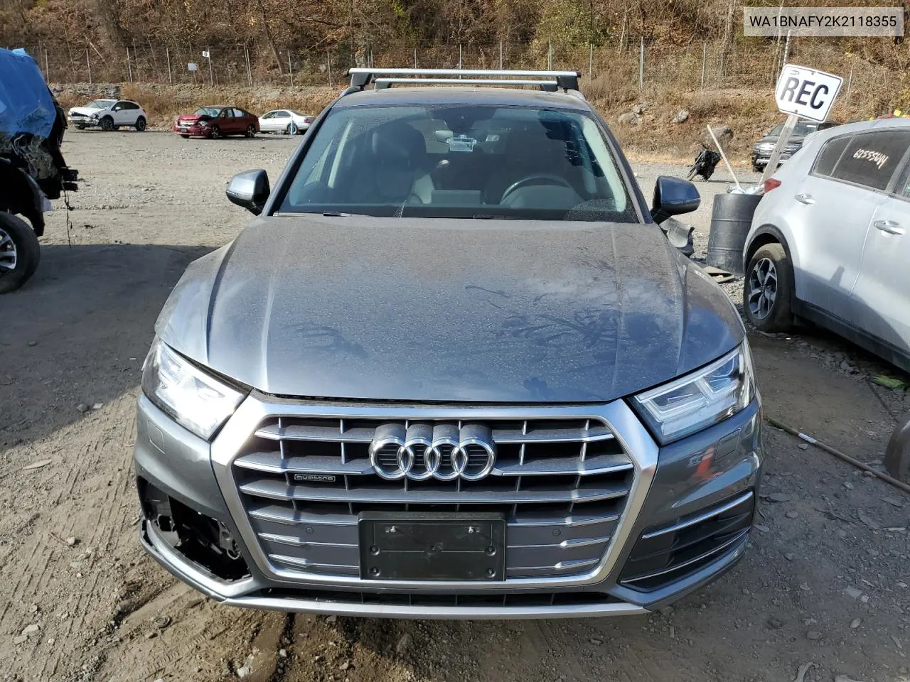 2019 Audi Q5 Premium Plus VIN: WA1BNAFY2K2118355 Lot: 78632944