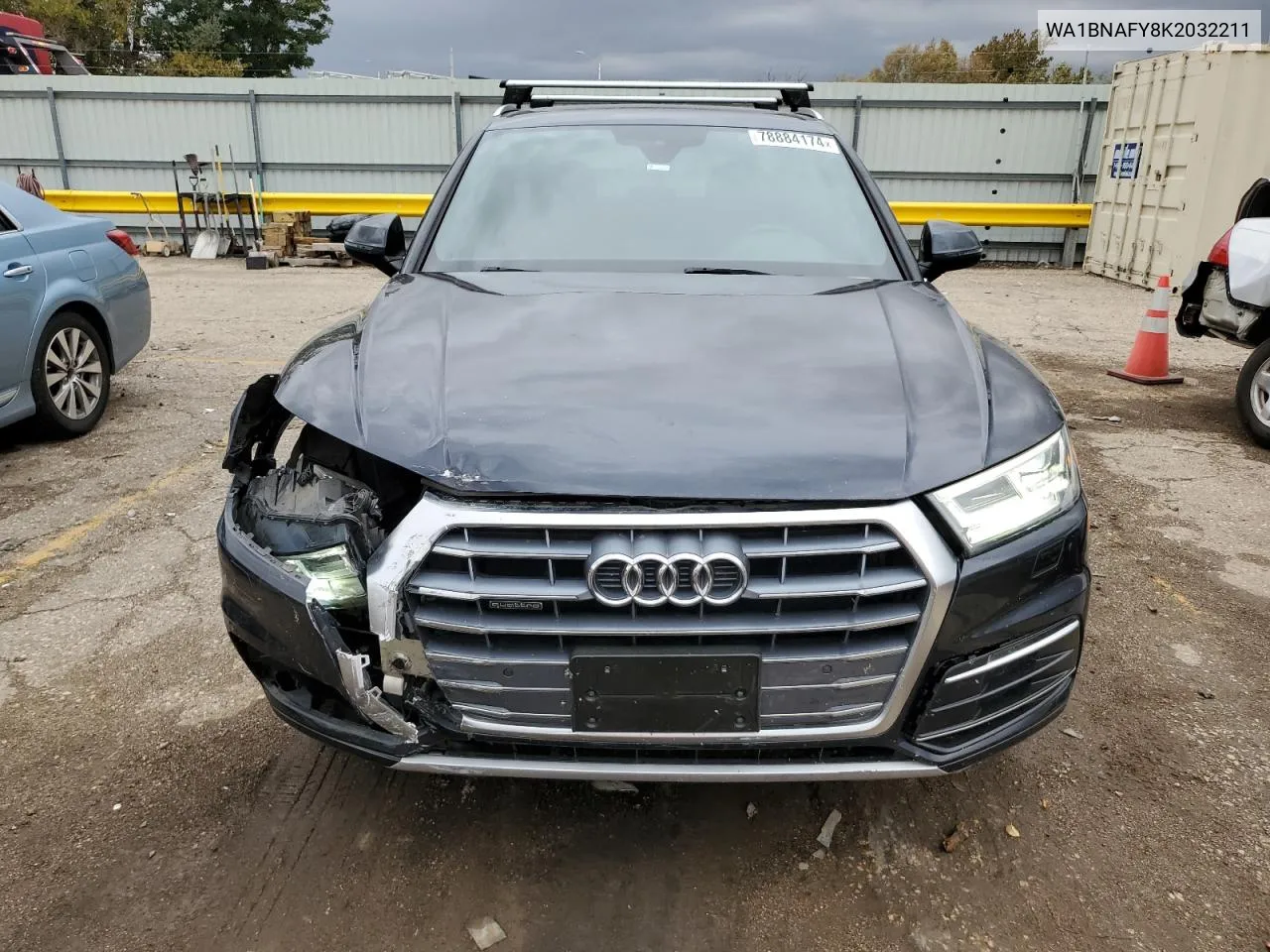 2019 Audi Q5 Premium Plus VIN: WA1BNAFY8K2032211 Lot: 78884174