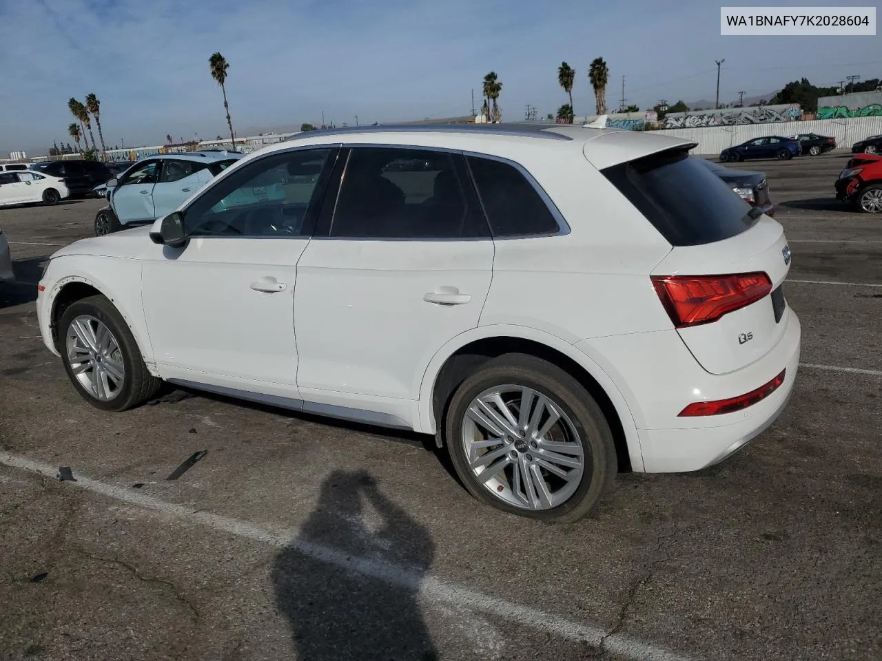 2019 Audi Q5 Premium Plus VIN: WA1BNAFY7K2028604 Lot: 78957464