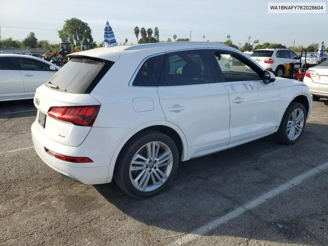 2019 Audi Q5 Premium Plus VIN: WA1BNAFY7K2028604 Lot: 78957464