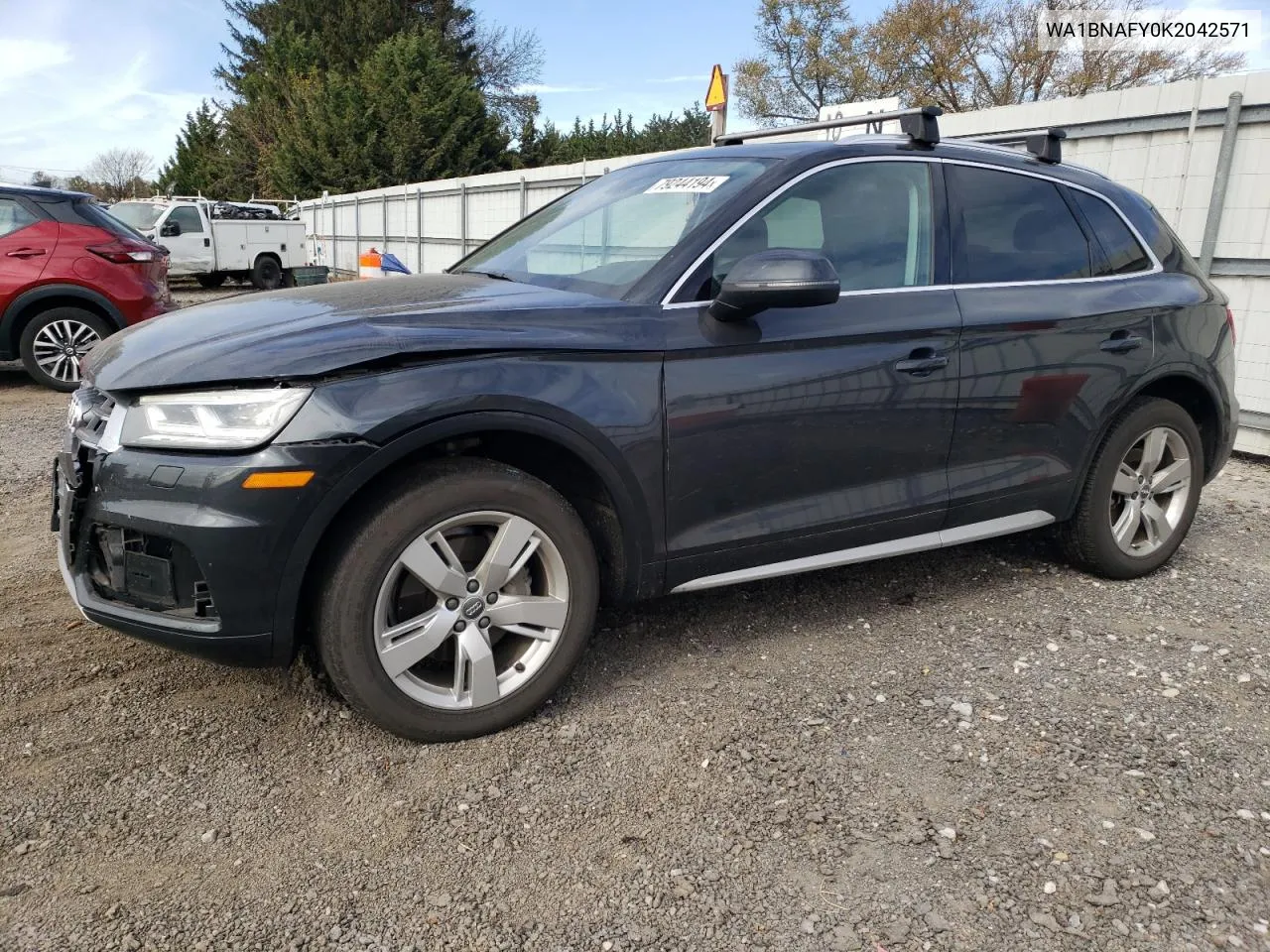 2019 Audi Q5 Premium Plus VIN: WA1BNAFY0K2042571 Lot: 79244194