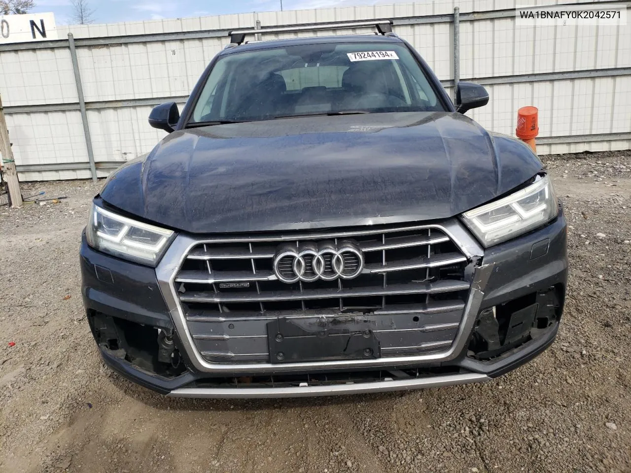 2019 Audi Q5 Premium Plus VIN: WA1BNAFY0K2042571 Lot: 79244194