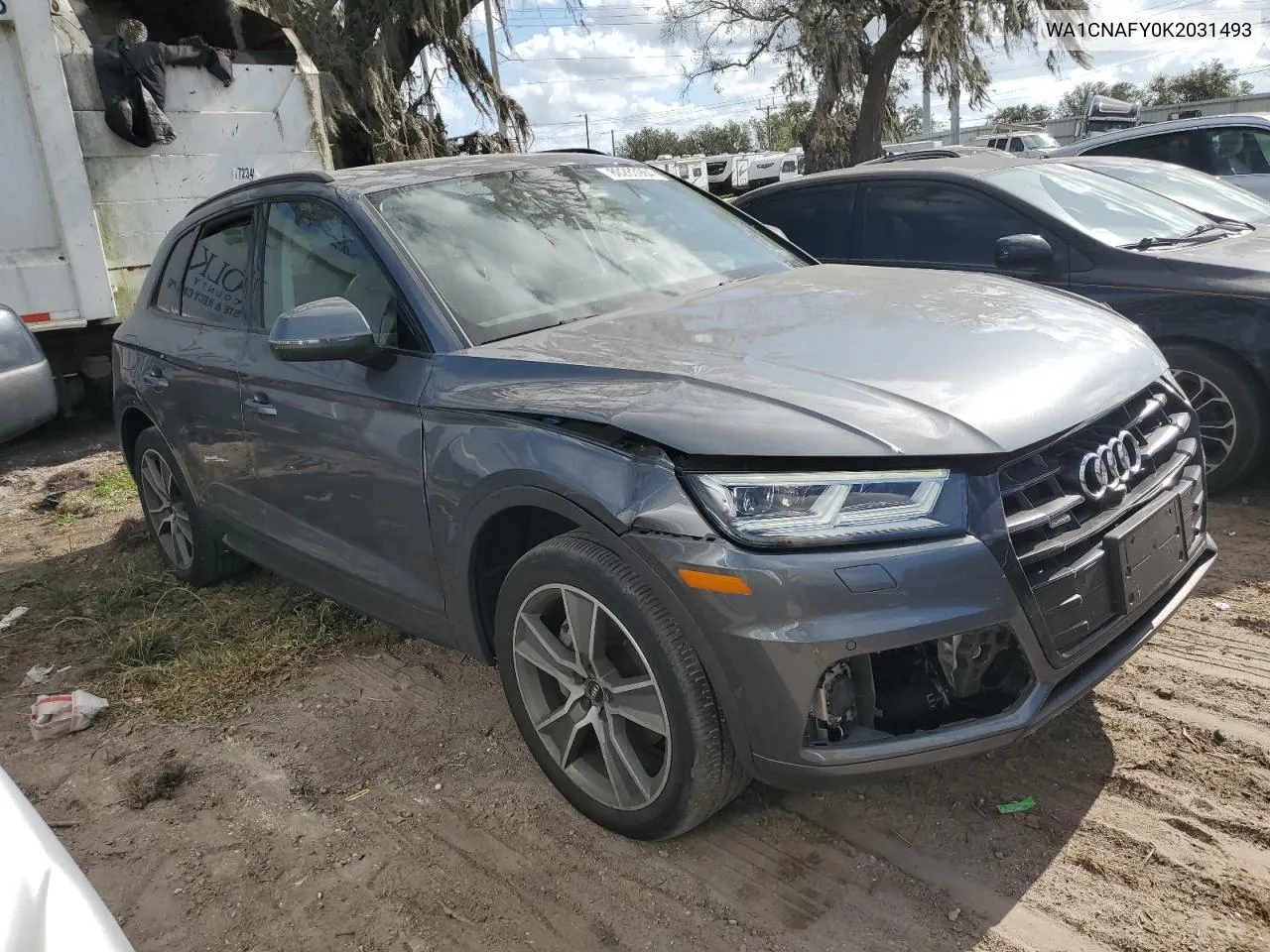 2019 Audi Q5 Prestige VIN: WA1CNAFY0K2031493 Lot: 80283984