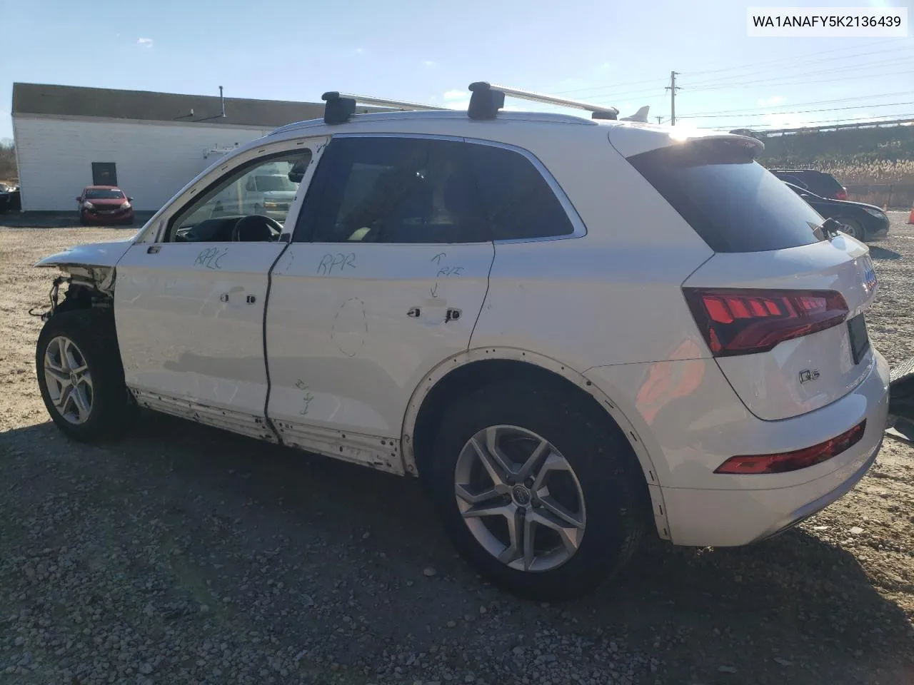 2019 Audi Q5 Premium VIN: WA1ANAFY5K2136439 Lot: 80335584