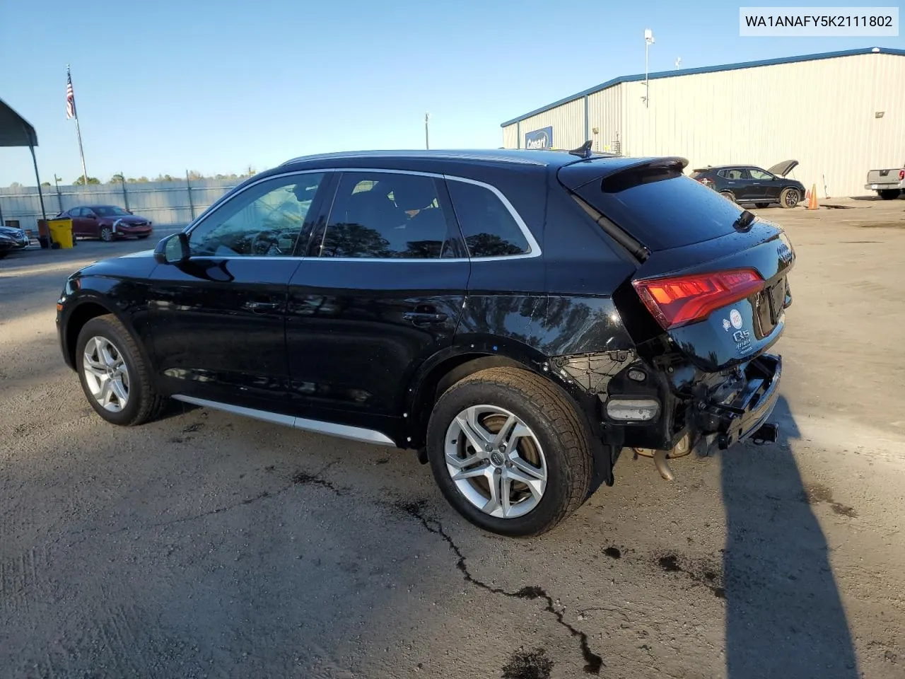 2019 Audi Q5 Premium VIN: WA1ANAFY5K2111802 Lot: 80476124